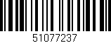 Código de barras (EAN, GTIN, SKU, ISBN): '51077237'