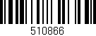 Código de barras (EAN, GTIN, SKU, ISBN): '510866'