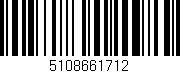 Código de barras (EAN, GTIN, SKU, ISBN): '5108661712'