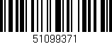 Código de barras (EAN, GTIN, SKU, ISBN): '51099371'