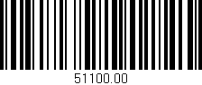 Código de barras (EAN, GTIN, SKU, ISBN): '51100.00'