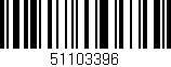 Código de barras (EAN, GTIN, SKU, ISBN): '51103396'