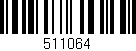 Código de barras (EAN, GTIN, SKU, ISBN): '511064'