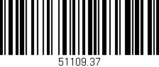 Código de barras (EAN, GTIN, SKU, ISBN): '51109.37'