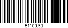 Código de barras (EAN, GTIN, SKU, ISBN): '51109.50'