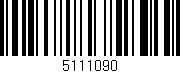 Código de barras (EAN, GTIN, SKU, ISBN): '5111090'