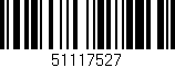 Código de barras (EAN, GTIN, SKU, ISBN): '51117527'