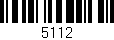 Código de barras (EAN, GTIN, SKU, ISBN): '5112'