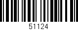Código de barras (EAN, GTIN, SKU, ISBN): '51124'