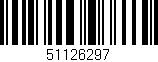 Código de barras (EAN, GTIN, SKU, ISBN): '51126297'