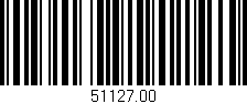 Código de barras (EAN, GTIN, SKU, ISBN): '51127.00'