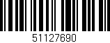 Código de barras (EAN, GTIN, SKU, ISBN): '51127690'