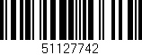 Código de barras (EAN, GTIN, SKU, ISBN): '51127742'