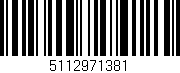 Código de barras (EAN, GTIN, SKU, ISBN): '5112971381'