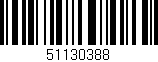 Código de barras (EAN, GTIN, SKU, ISBN): '51130388'