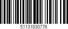Código de barras (EAN, GTIN, SKU, ISBN): '51131830776'