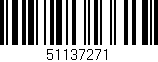 Código de barras (EAN, GTIN, SKU, ISBN): '51137271'
