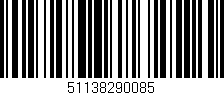 Código de barras (EAN, GTIN, SKU, ISBN): '51138290085'
