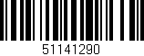 Código de barras (EAN, GTIN, SKU, ISBN): '51141290'