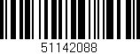 Código de barras (EAN, GTIN, SKU, ISBN): '51142088'
