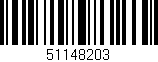 Código de barras (EAN, GTIN, SKU, ISBN): '51148203'