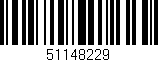 Código de barras (EAN, GTIN, SKU, ISBN): '51148229'