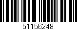 Código de barras (EAN, GTIN, SKU, ISBN): '51156248'