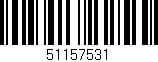 Código de barras (EAN, GTIN, SKU, ISBN): '51157531'