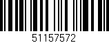 Código de barras (EAN, GTIN, SKU, ISBN): '51157572'