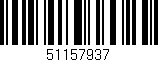 Código de barras (EAN, GTIN, SKU, ISBN): '51157937'
