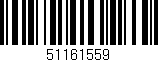 Código de barras (EAN, GTIN, SKU, ISBN): '51161559'