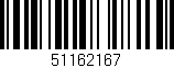 Código de barras (EAN, GTIN, SKU, ISBN): '51162167'
