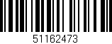 Código de barras (EAN, GTIN, SKU, ISBN): '51162473'