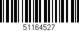 Código de barras (EAN, GTIN, SKU, ISBN): '51164527'