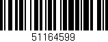 Código de barras (EAN, GTIN, SKU, ISBN): '51164599'