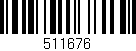 Código de barras (EAN, GTIN, SKU, ISBN): '511676'