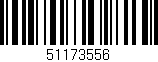 Código de barras (EAN, GTIN, SKU, ISBN): '51173556'