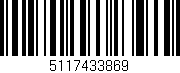 Código de barras (EAN, GTIN, SKU, ISBN): '5117433869'