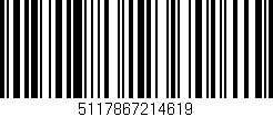Código de barras (EAN, GTIN, SKU, ISBN): '5117867214619'