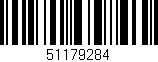 Código de barras (EAN, GTIN, SKU, ISBN): '51179284'