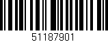 Código de barras (EAN, GTIN, SKU, ISBN): '51187901'
