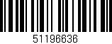 Código de barras (EAN, GTIN, SKU, ISBN): '51196636'