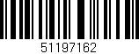 Código de barras (EAN, GTIN, SKU, ISBN): '51197162'