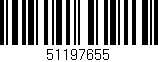 Código de barras (EAN, GTIN, SKU, ISBN): '51197655'