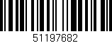 Código de barras (EAN, GTIN, SKU, ISBN): '51197682'