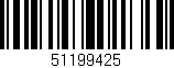 Código de barras (EAN, GTIN, SKU, ISBN): '51199425'