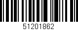 Código de barras (EAN, GTIN, SKU, ISBN): '51201862'