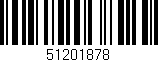 Código de barras (EAN, GTIN, SKU, ISBN): '51201878'