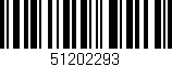 Código de barras (EAN, GTIN, SKU, ISBN): '51202293'