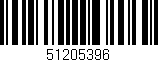 Código de barras (EAN, GTIN, SKU, ISBN): '51205396'